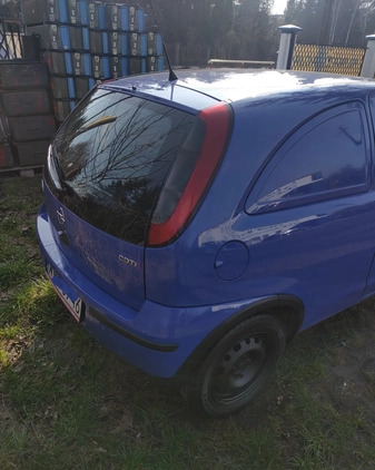 Opel Corsa cena 4500 przebieg: 320000, rok produkcji 2005 z Tłuszcz małe 56